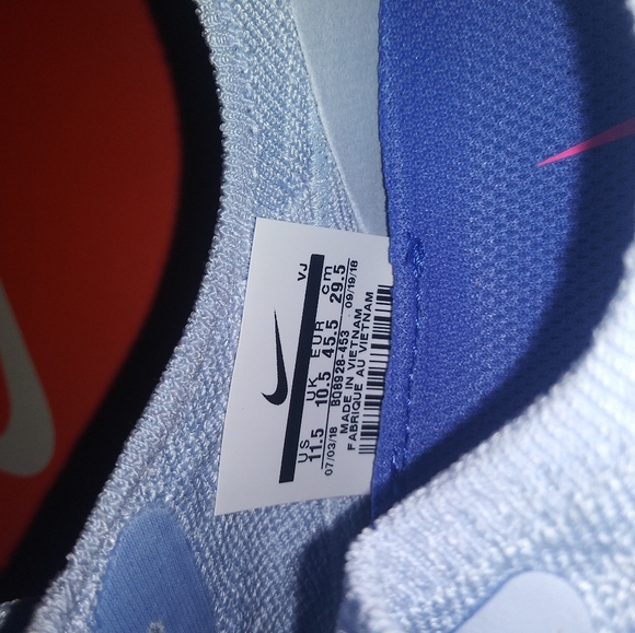 NEW Nike Epic React Flyknit 2 "Hydrogen Blue" - Picture 5 of 5